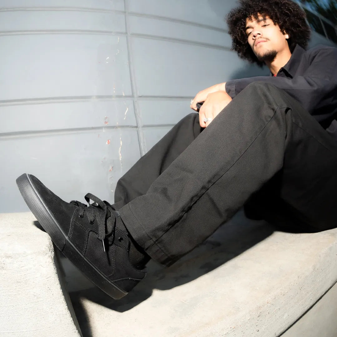 etnies-barge-ls-scarpe-da-skate-low-top-black-dirty-wash image 3
