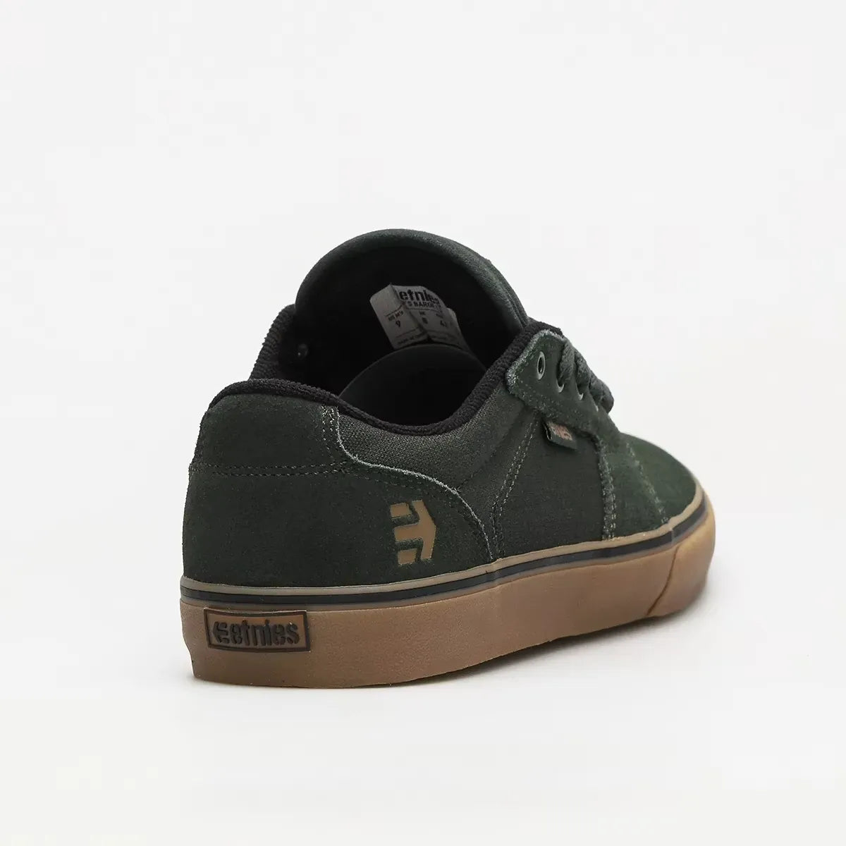 etnies-barge-ls-scarpa-skate-verde-gomma image 5