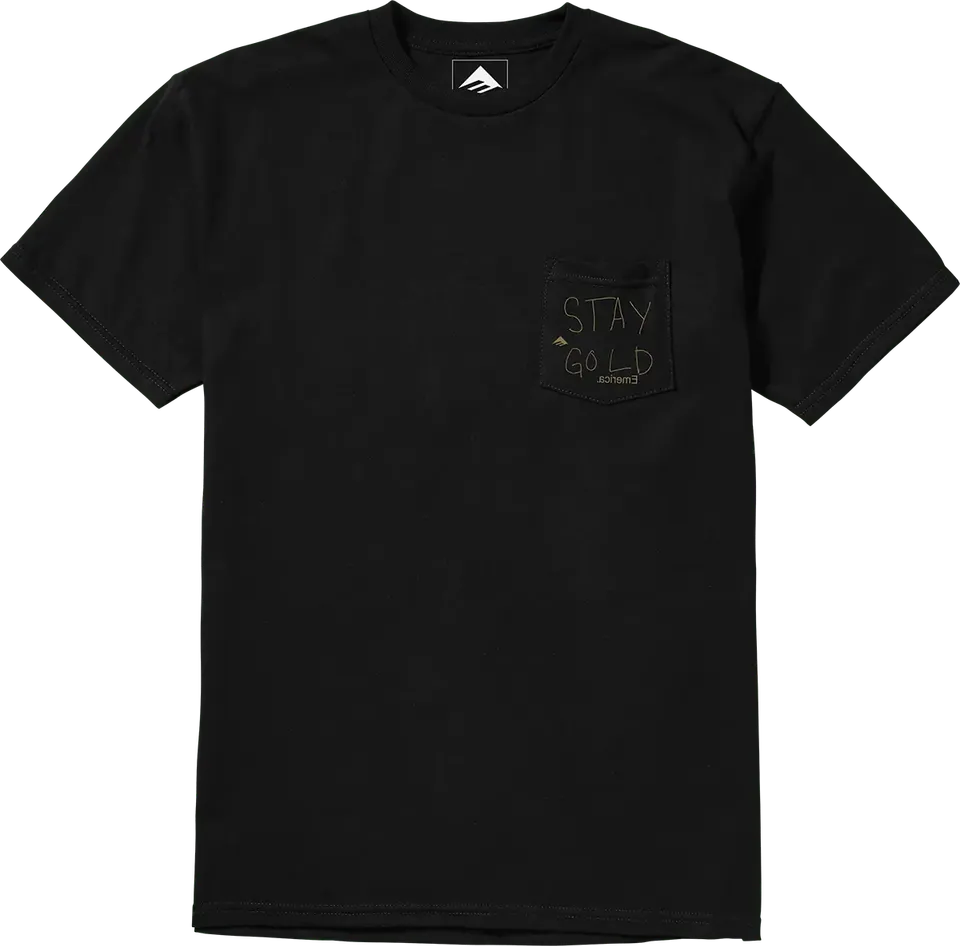 emerica-stay-gold-pocket-tee-t-shirt-skate-uomo-black image 1