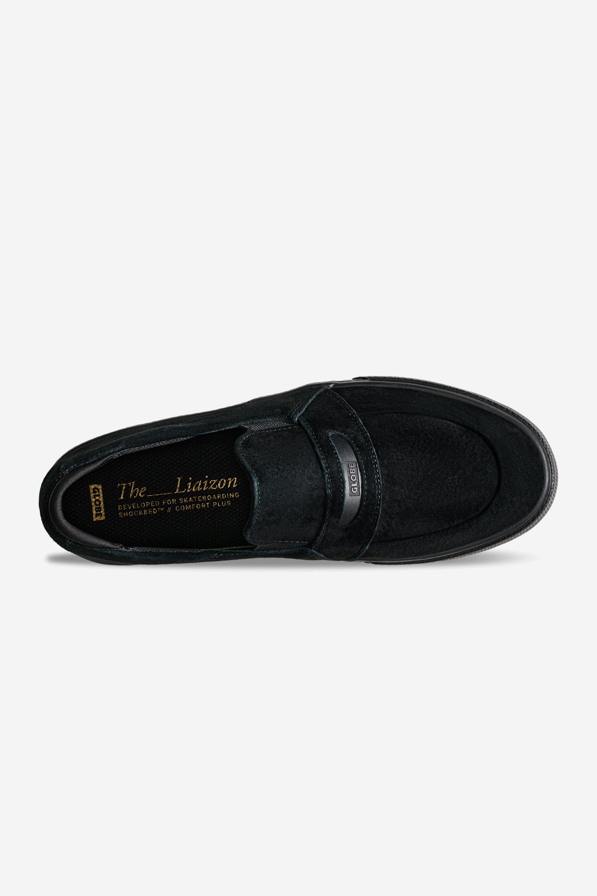 globe-liaizon-black-suede-scarpe-slip-on image 4