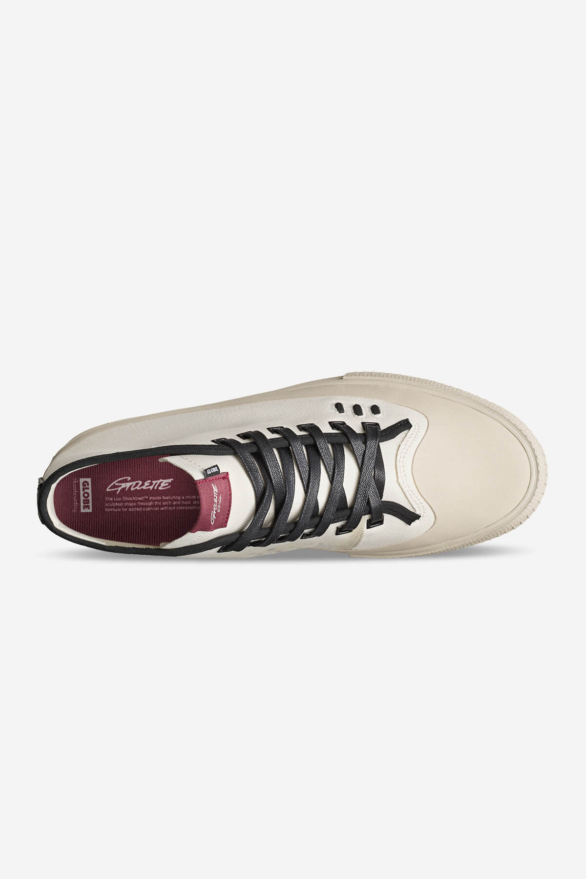 globe-gillette-mid-scarpe-da-skate-cream-black image 2