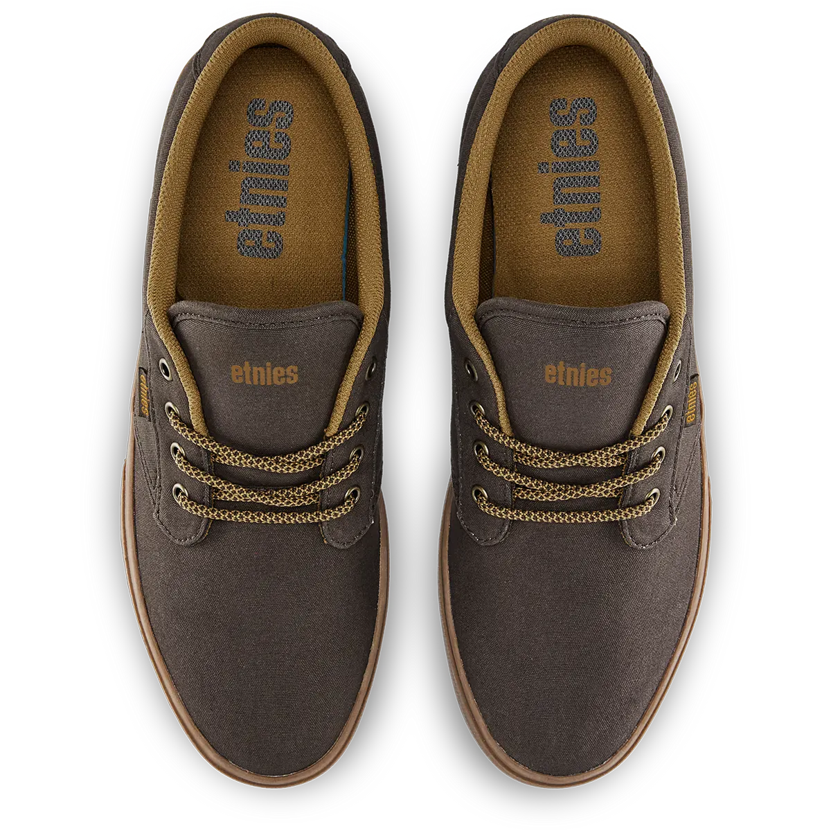 etnies-jameson-2-eco-scarpe-skate-brown-beige-gum-hemp image 2