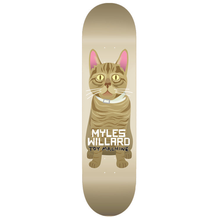 toy-machine-myles-willard-cat-8-13-tavola-skate-deck image 1