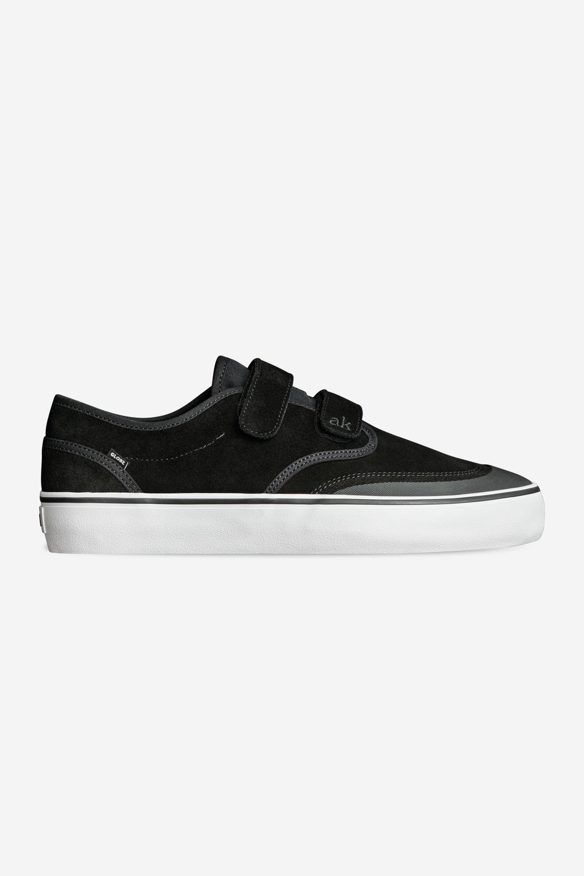 globe-motley-ii-strap-scarpe-skate-black-white image 1