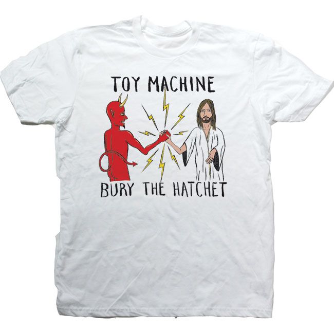 toy-machine-bury-the-hatchet-t-shirt-skate image 3