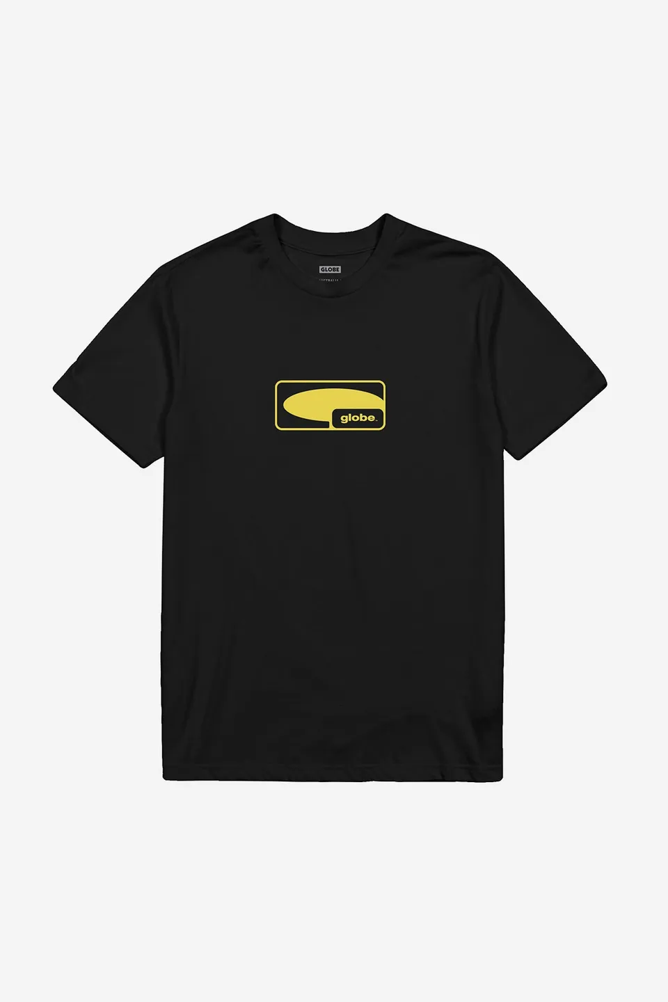 globe-g-icon-tee-black-t-shirt-street-skate image 1