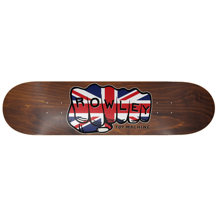 toy-machine-geoff-rowley-union-jack-fist-tavola-da-skateboard-8-25 image 2