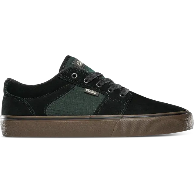 etnies-barge-ls-scarpe-da-skate-low-top-black-brown-green image 1