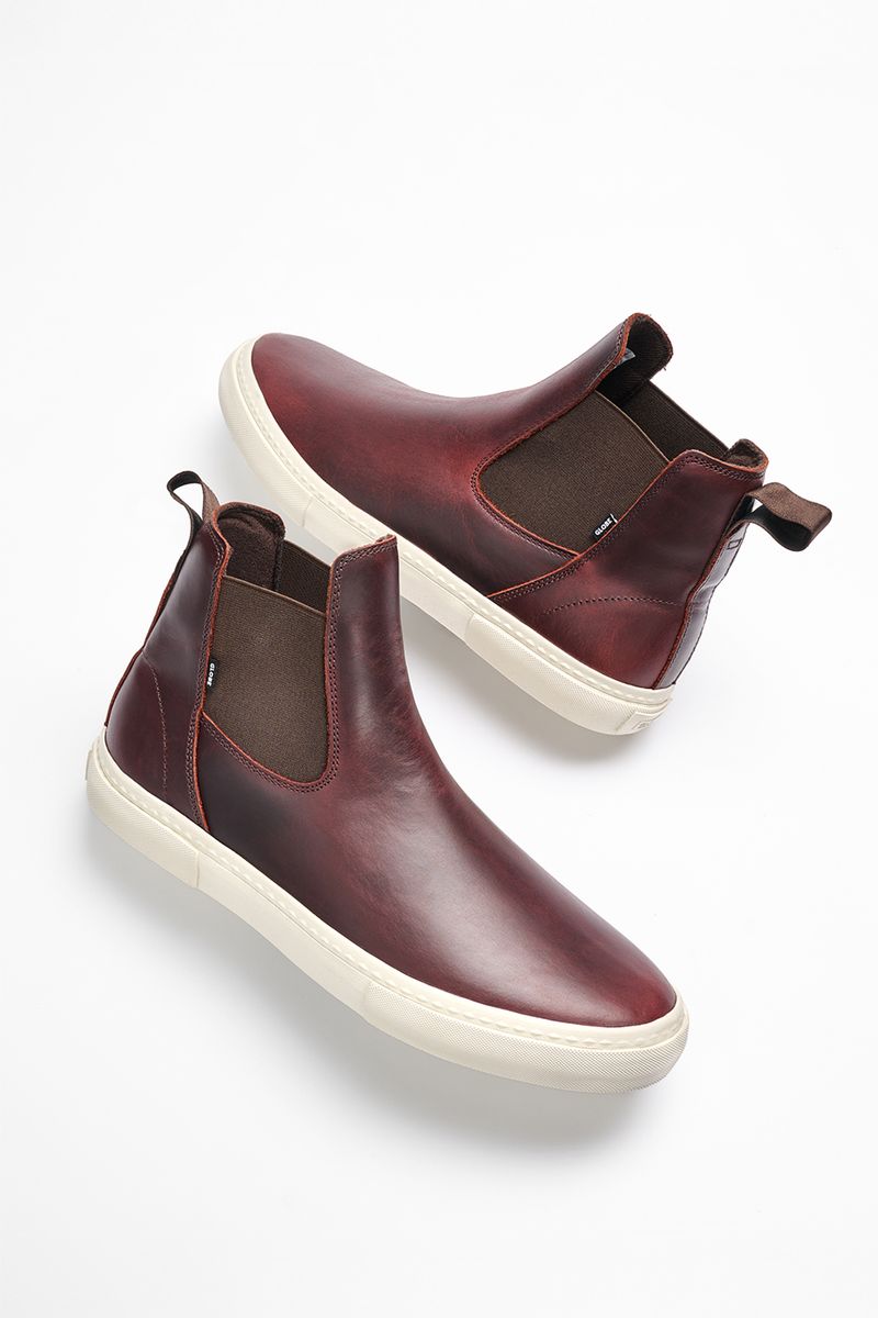 globe-dover-ii-scarpe-skate-slip-on-high-top-oxblood image 4