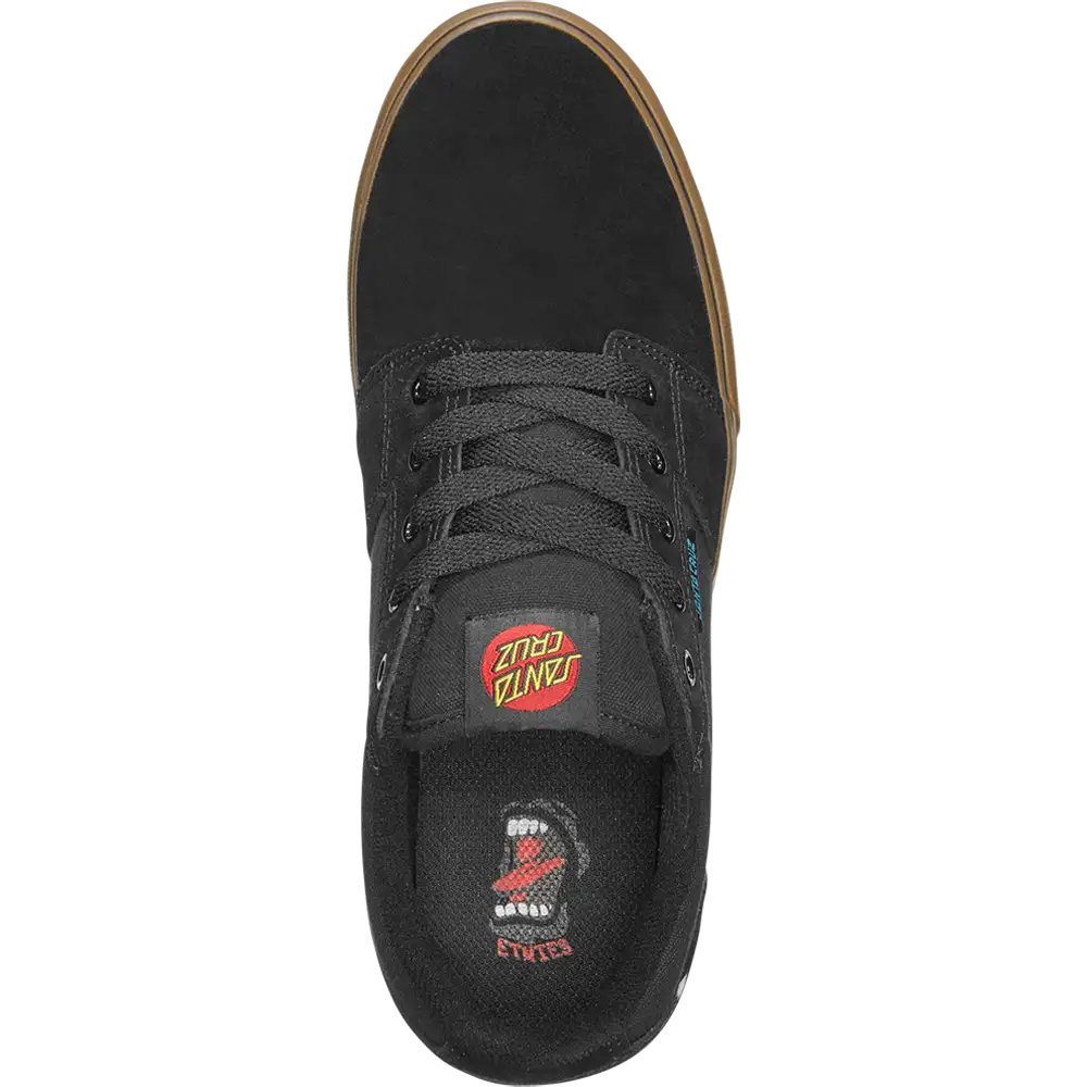 etnies-barge-ls-x-santa-cruz-scarpe-skate-uomo-nero-gomma image 2