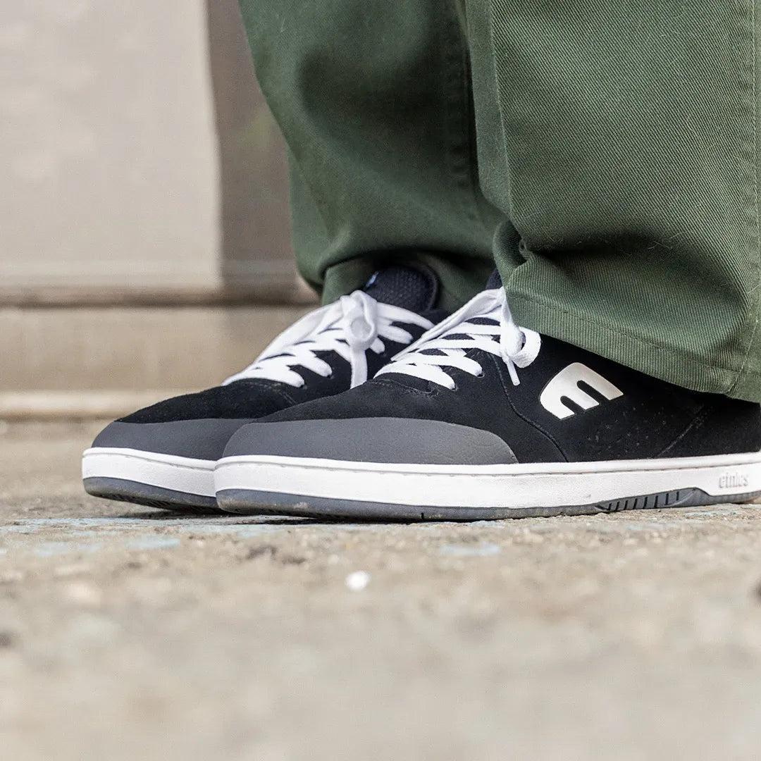 etnies-marana-og-scarpe-skate-black-white image 2
