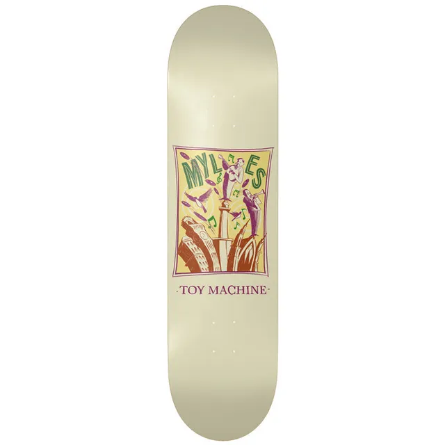 toy-machine-myles-willard-jazz-8-50-tavola-skateboard-deck image 1