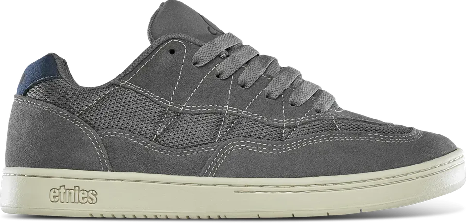 etnies-snake-scarpe-da-skate-chunky-dark-grey-suede-mesh image 1