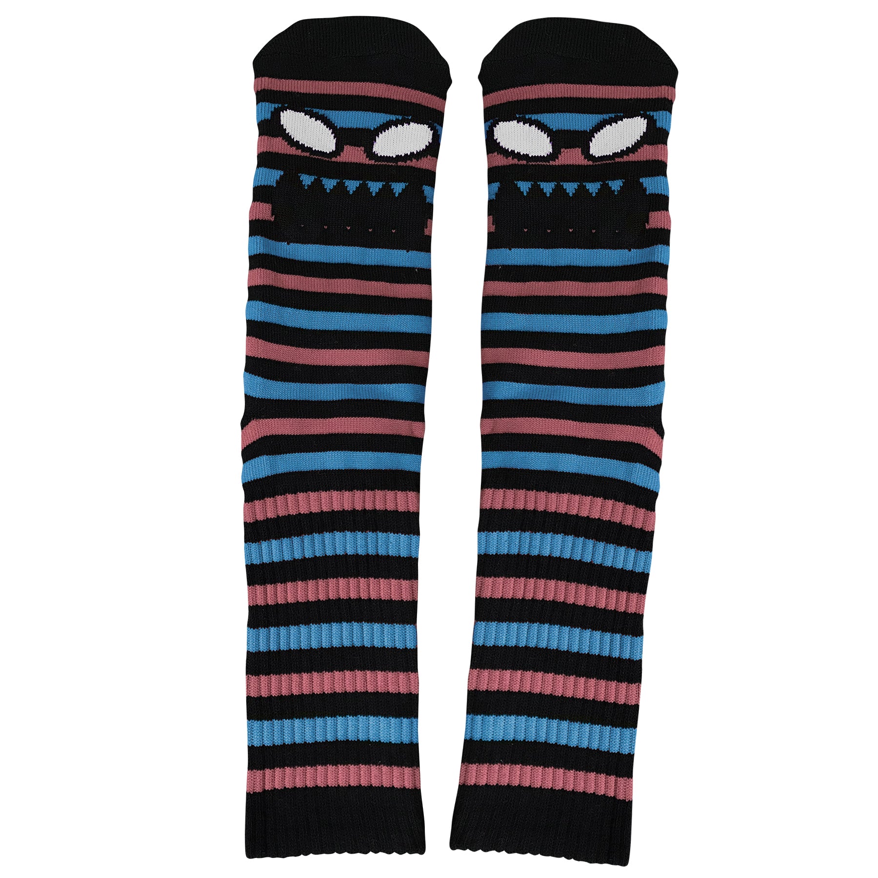 toy-machine-monster-face-mini-stripes-calzini-skate image 4