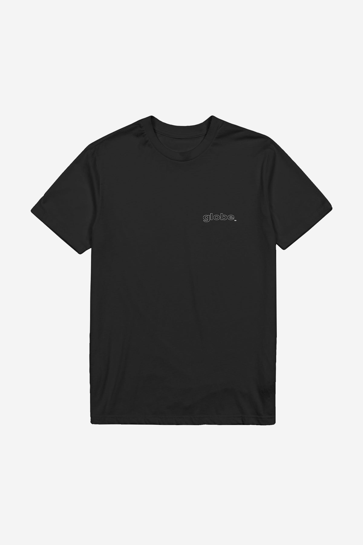 globe-block-tee-t-shirt-uomo-black-in-cotone-organico image 2