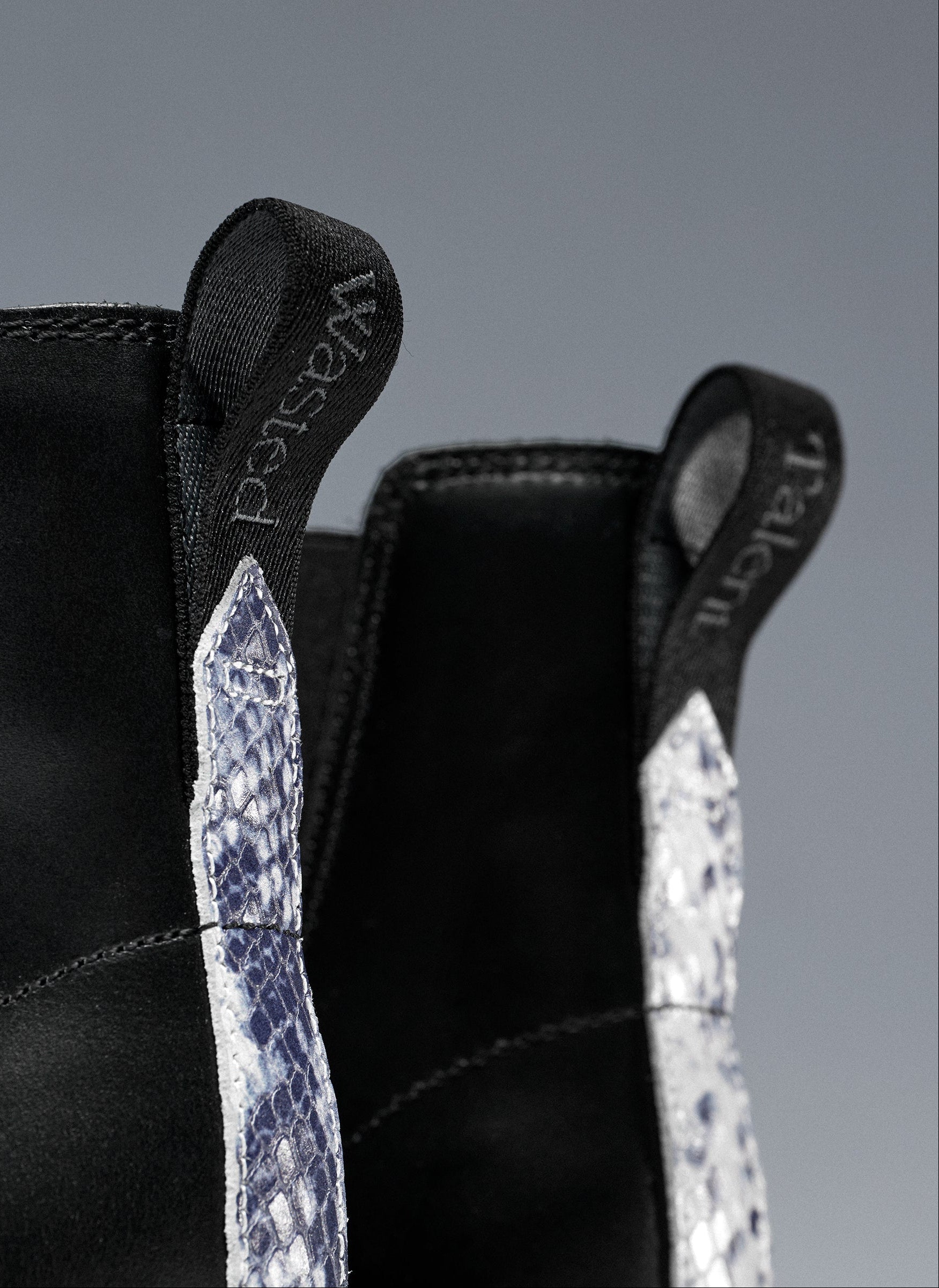 globe-dover-ii-wasted-talent-black-snake-scarpe-skate-slip-on image 7