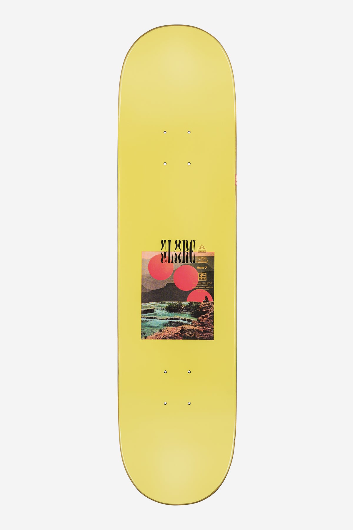 globe-g2-rapid-space-8-0-tavola-skateboard-deck-sundance image 2