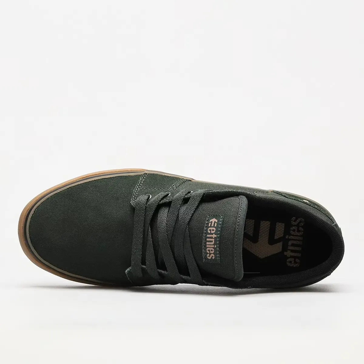 etnies-barge-ls-scarpa-skate-verde-gomma image 4