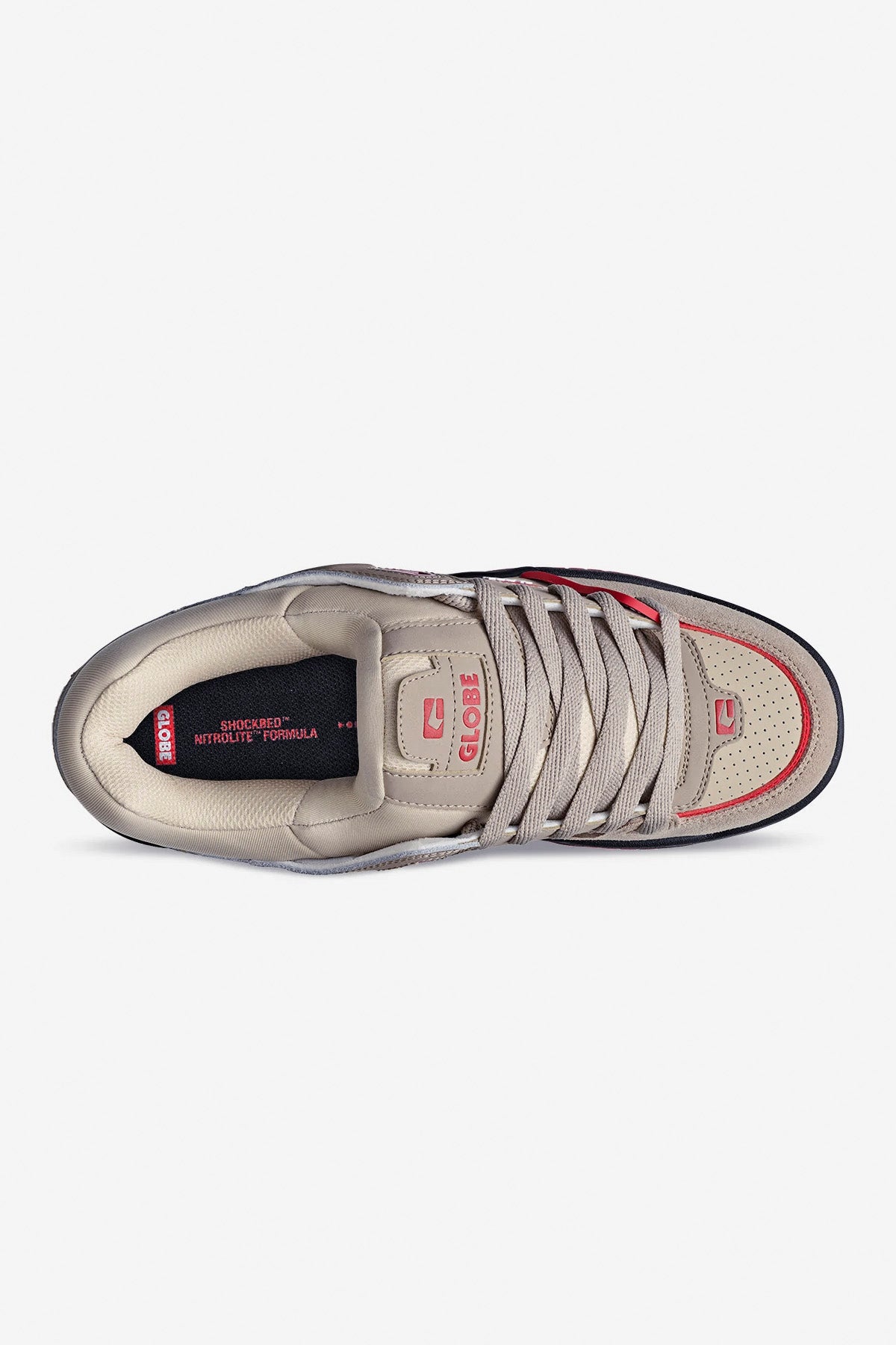 globe-fusion-shoes-khaki-red image 4