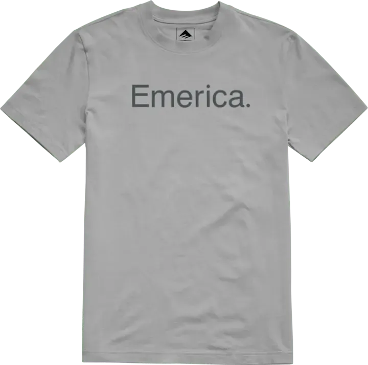 emerica-pure-tee-t-shirt-grigio image 1