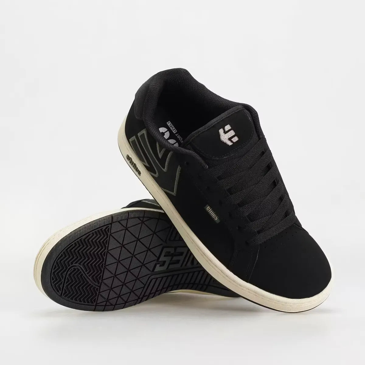 etnies-fader-scarpe-da-skate-nero-verde-animal-friendly image 2