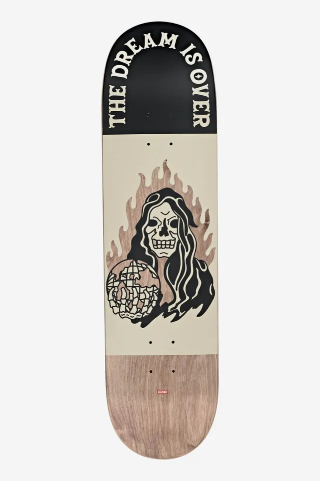 globe-g1-dream-reaper-8-375-tavola-da-skateboard-dark-maple-black image 1