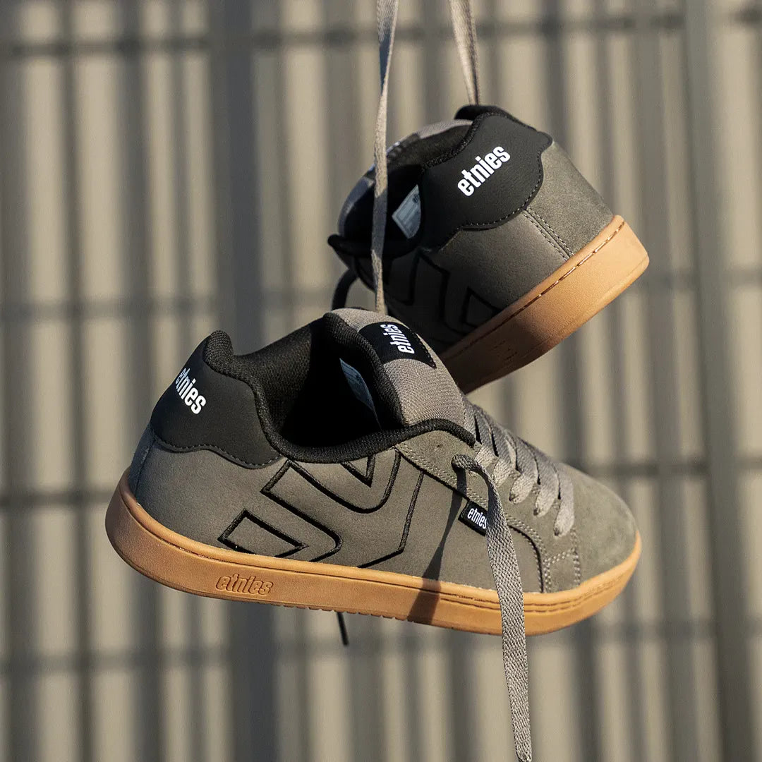 etnies-fader-scarpe-da-skate-dark-grey-black image 2
