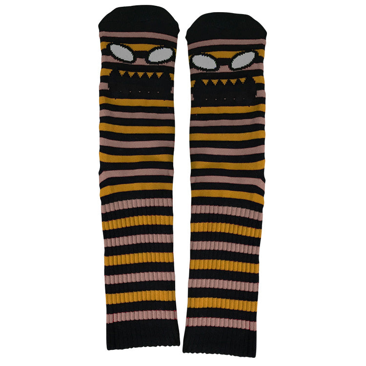 toy-machine-monster-face-mini-stripes-calzini-skate image 1