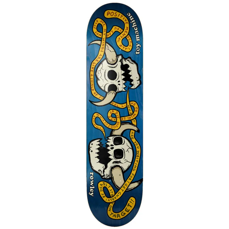 toy-machine-geoff-rowley-skulls-8-25-tavola-da-skateboard-deck image 1