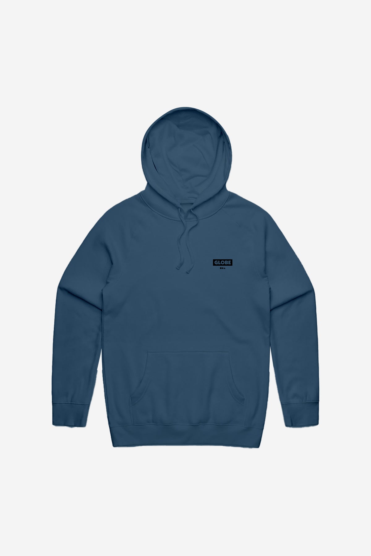 globe-living-low-velocity-hoodie-steel-blue-felpa-con-cappuccio image 1