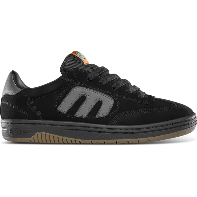 etnies-locut-x-apache-scarpe-skate-black-grey-gum image 1