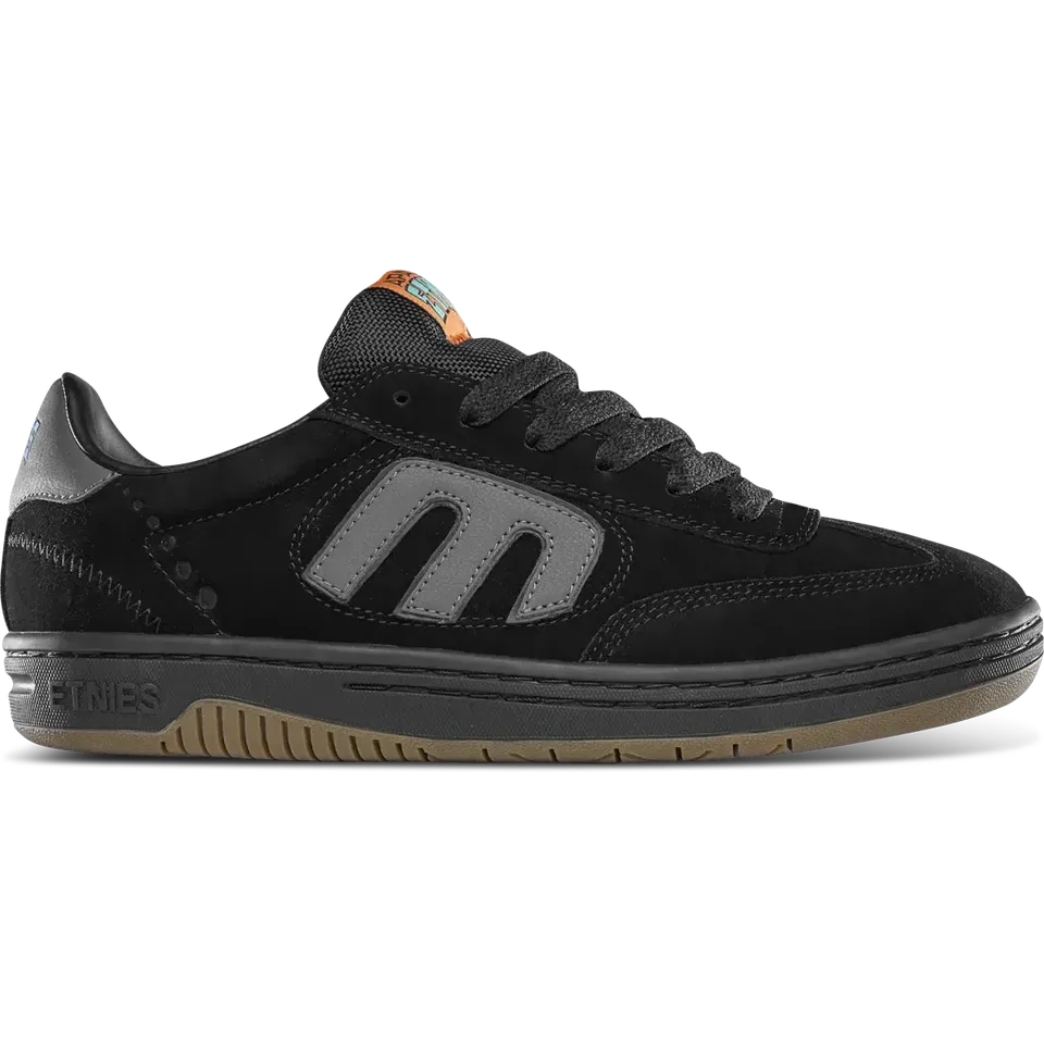 etnies-locut-x-apache-scarpe-skate-black-grey-gum image 1