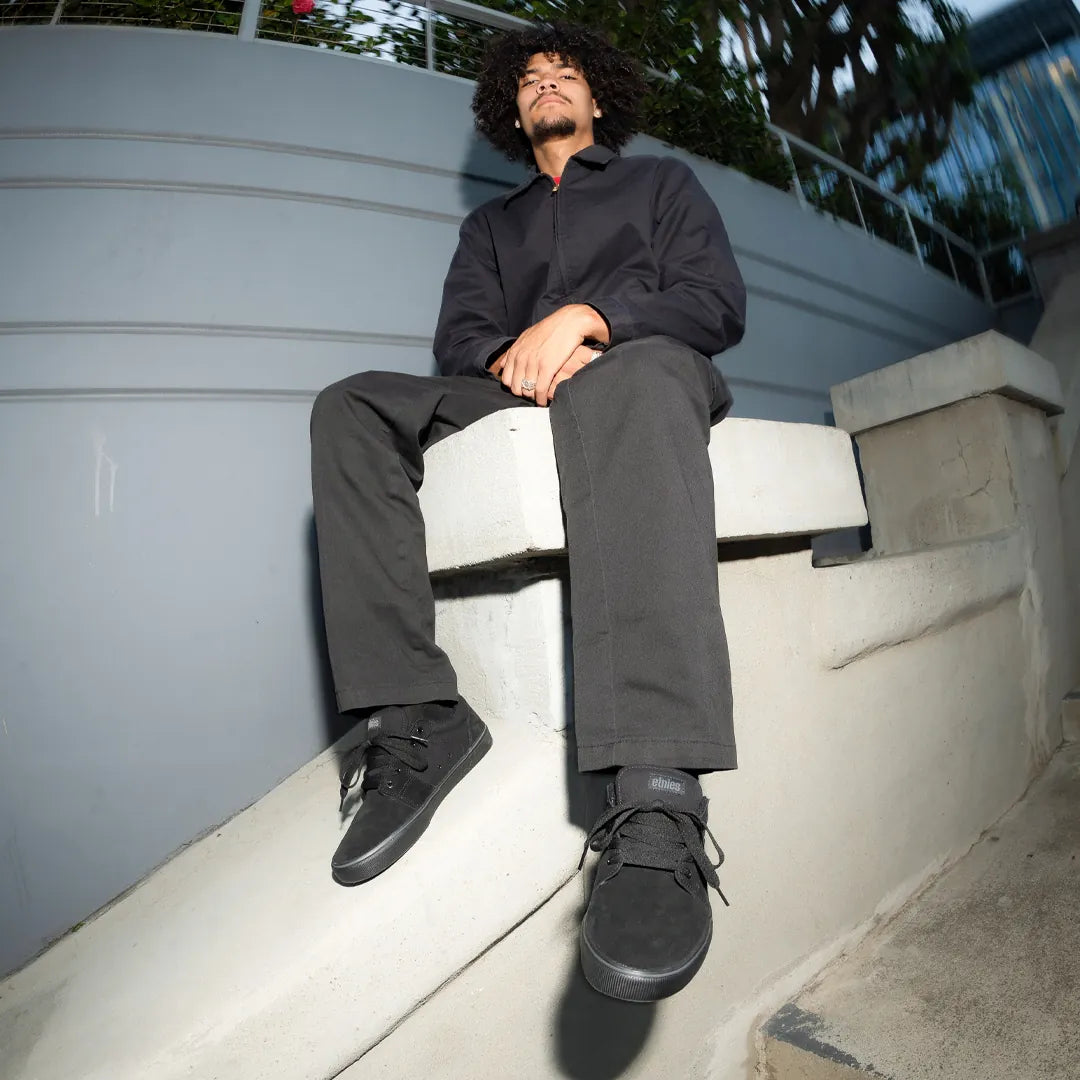 etnies-barge-ls-scarpe-da-skate-low-top-black-dirty-wash image 7
