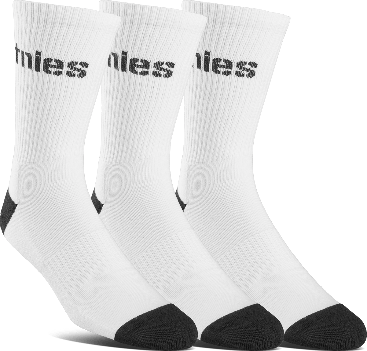 etnies-stencil-icon-sock-3-pack-calze-crew-bianco image 1