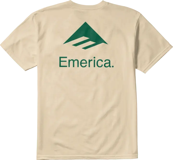 emerica-lockup-tee-t-shirt-uomo-marrone image 2