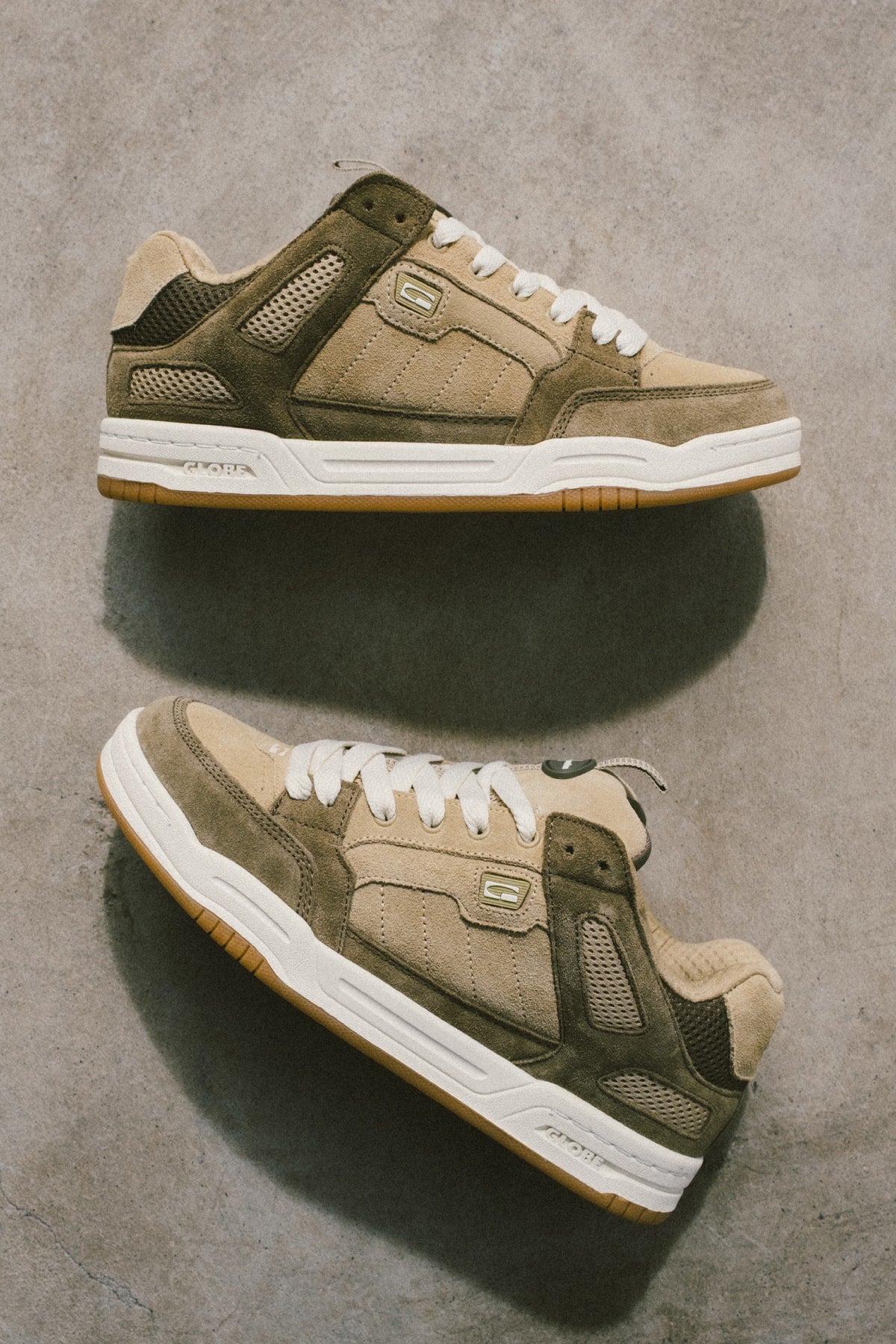 globe-tilt-prime-scarpe-da-skate-olive-sand-mullen image 2