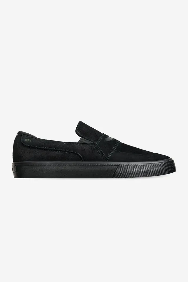 globe-liaizon-black-suede-scarpe-slip-on image 1