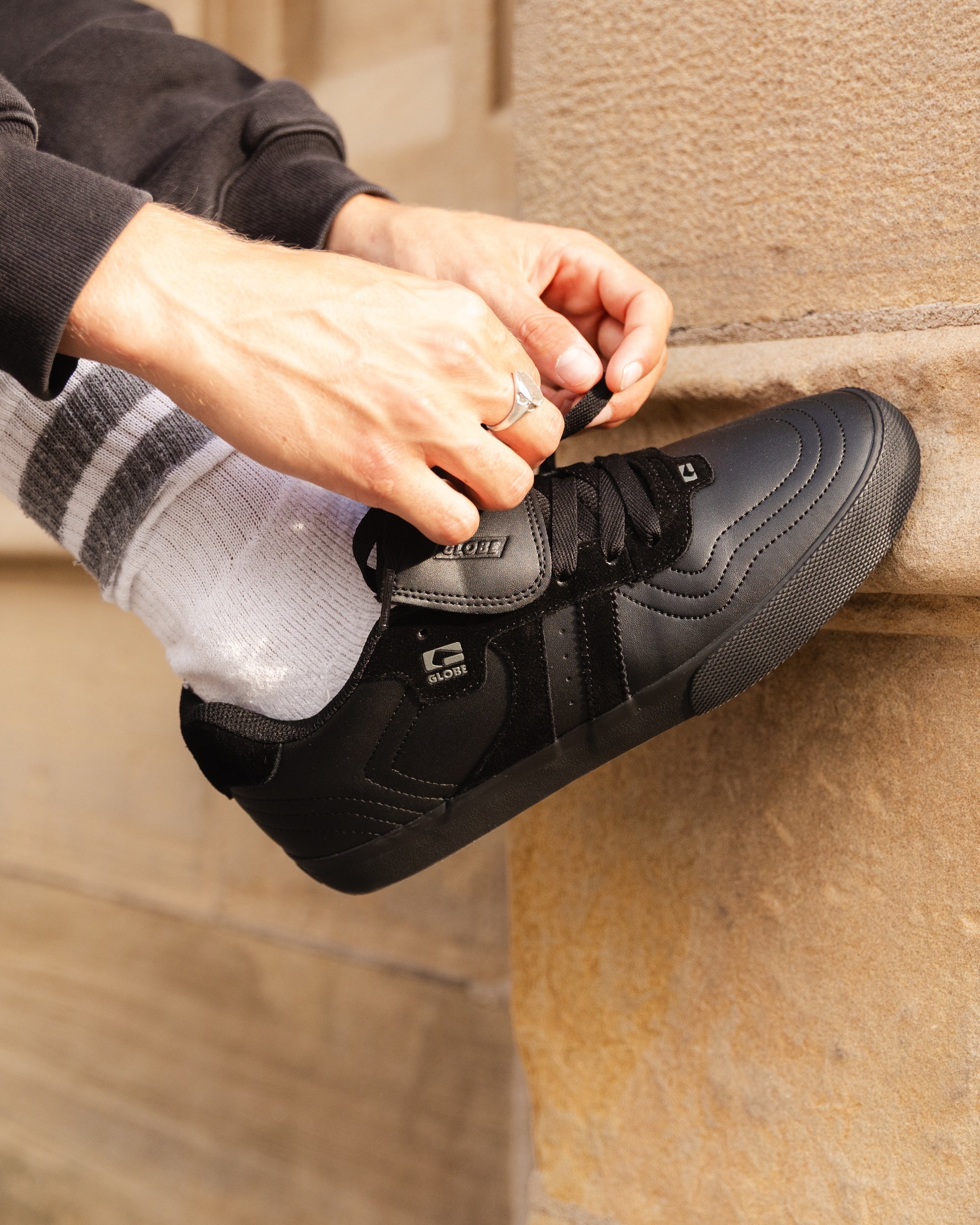 globe-encore-2-scarpe-da-skate-black-cushion image 3