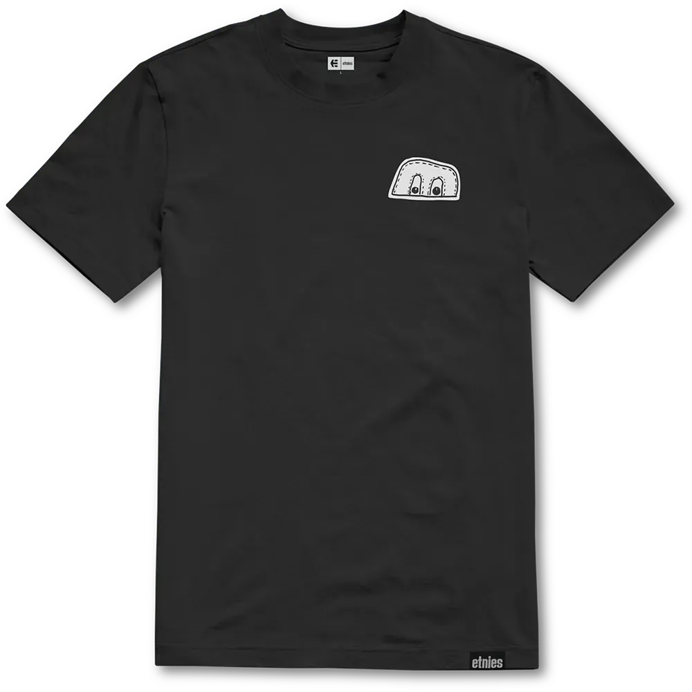 etnies-x-fos-t-shirt-uomo-black-white image 1