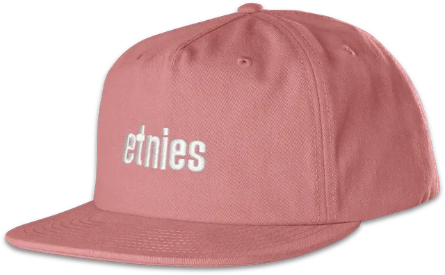 etnies-icon-embroidery-snapback-cappello-rosa image 1