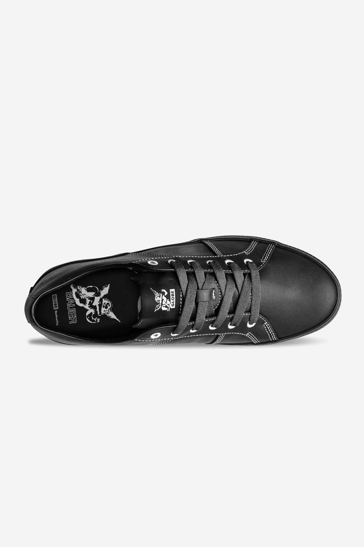 globe-surplus-black-bauer-scarpe-skate-val-bauer image 3