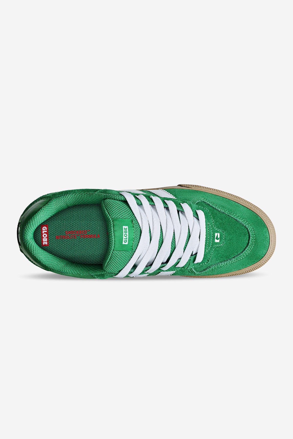 globe-encore-2-scarpe-da-skate-green-white-gum image 2