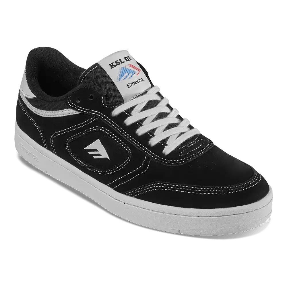 emerica-ksl-iii-scarpe-skate-kevin-spanky-long-black-white-white-suede image 4
