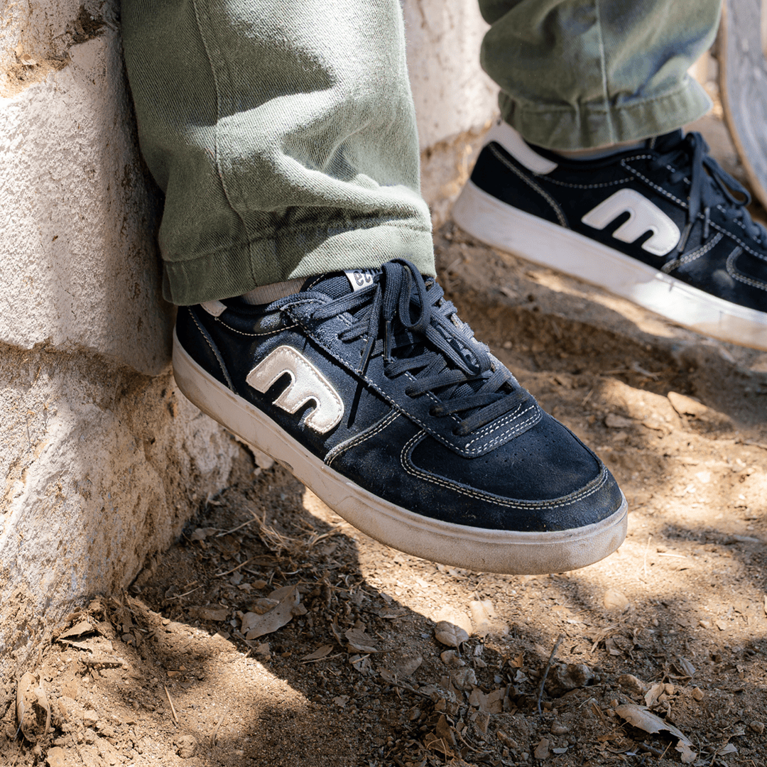 etnies-emerson-x-fos-scarpe-da-skate-navy-white image 2