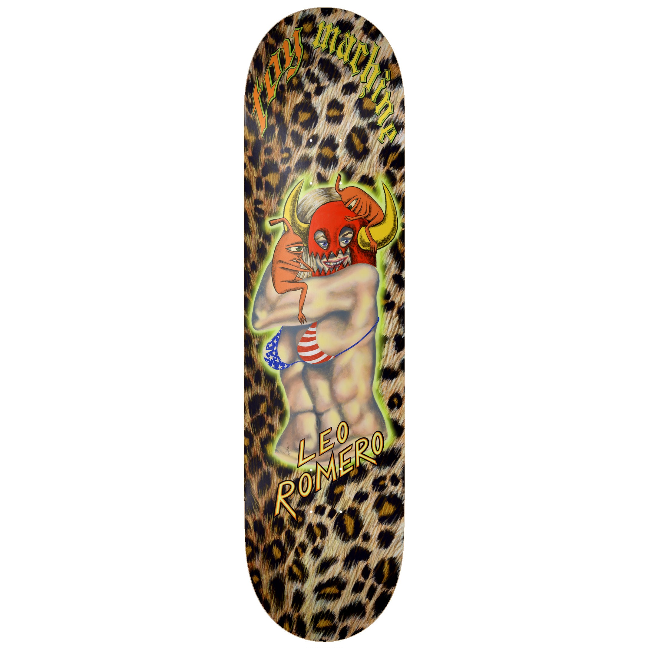 toy-machine-leo-romero-lady-danger-8-25-tavola-skateboard-deck image 1