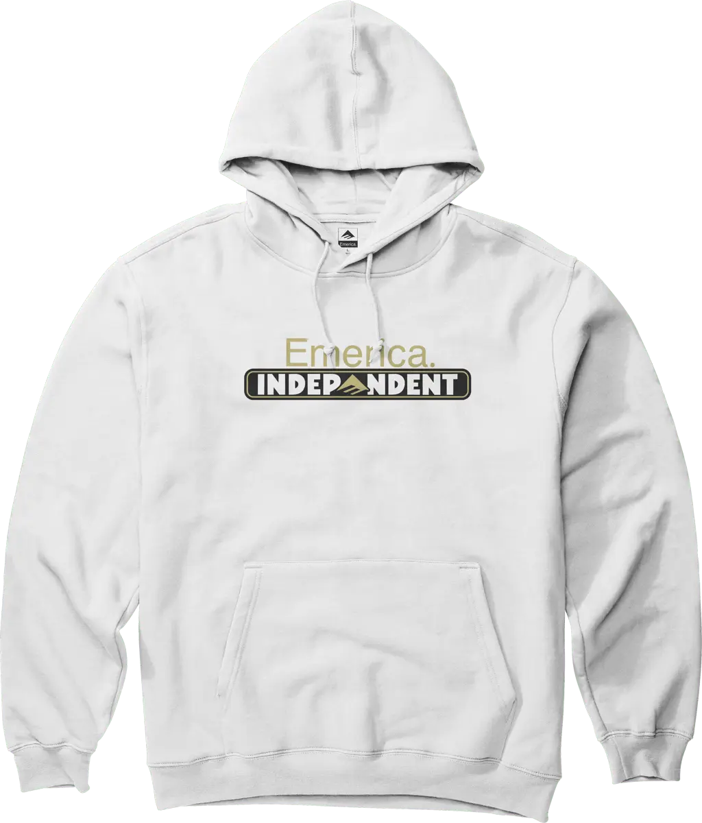 emerica-x-independent-bar-pullover-felpa-con-cappuccio-bianco image 1