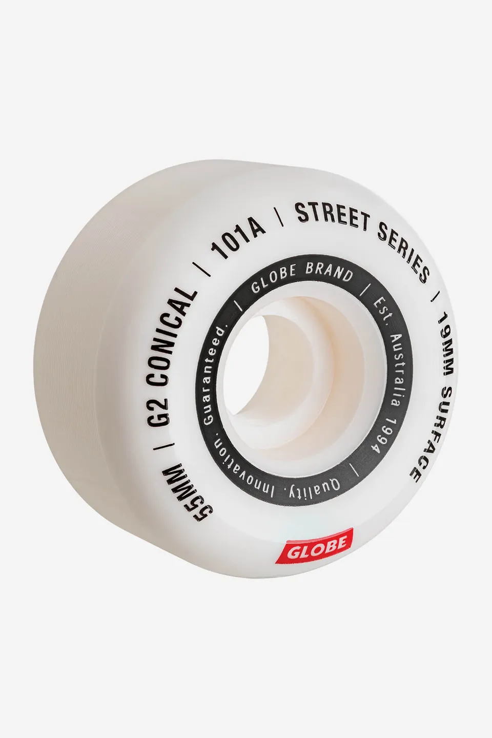 globe-g2-conical-street-53mm-white-essential-ruote-skate-4-pz image 1