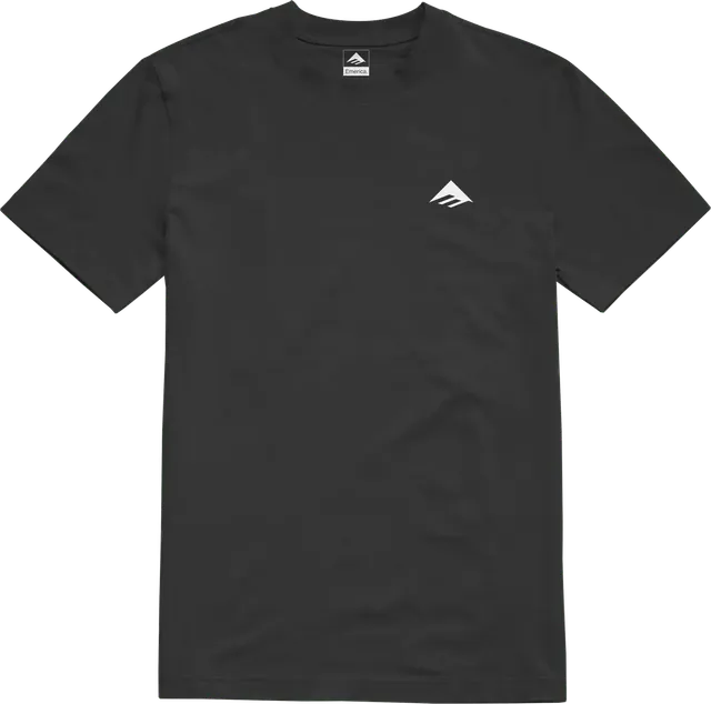 emerica-justified-triangle-tee-t-shirt-in-cotone-nero image 1