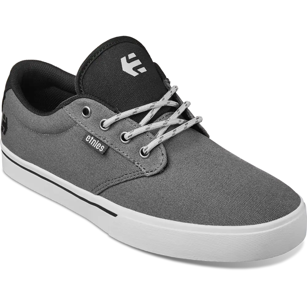 etnies-jameson-2-eco-scarpe-skate-low-top-grigio-scuro-nero-rosso image 4