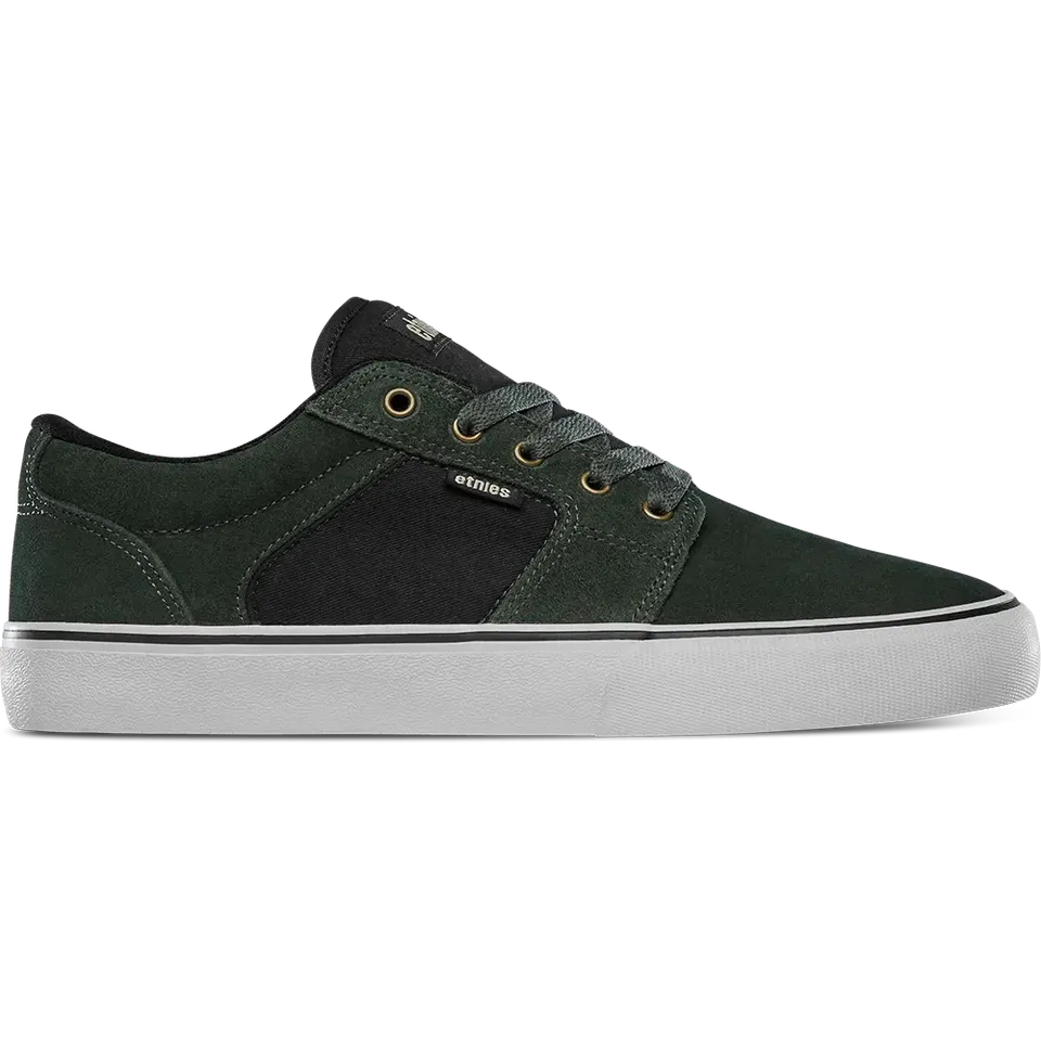 etnies-barge-ls-scarpe-da-skate-low-top-green-gold image 1
